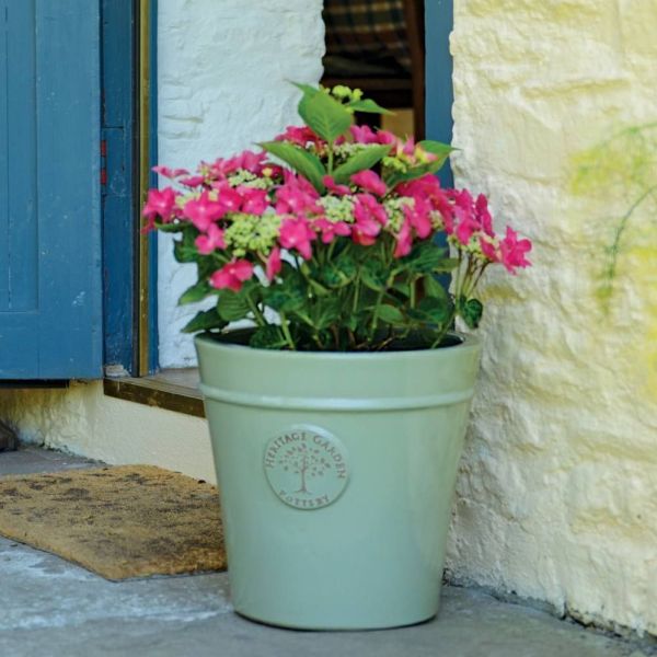 Heritage Conical Pot - Mint Green 20cm